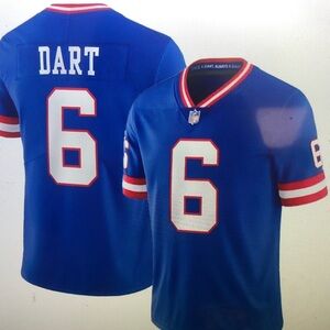 💘Jaxson Dart Blue Jersey Stitched Royal Vapor🥳